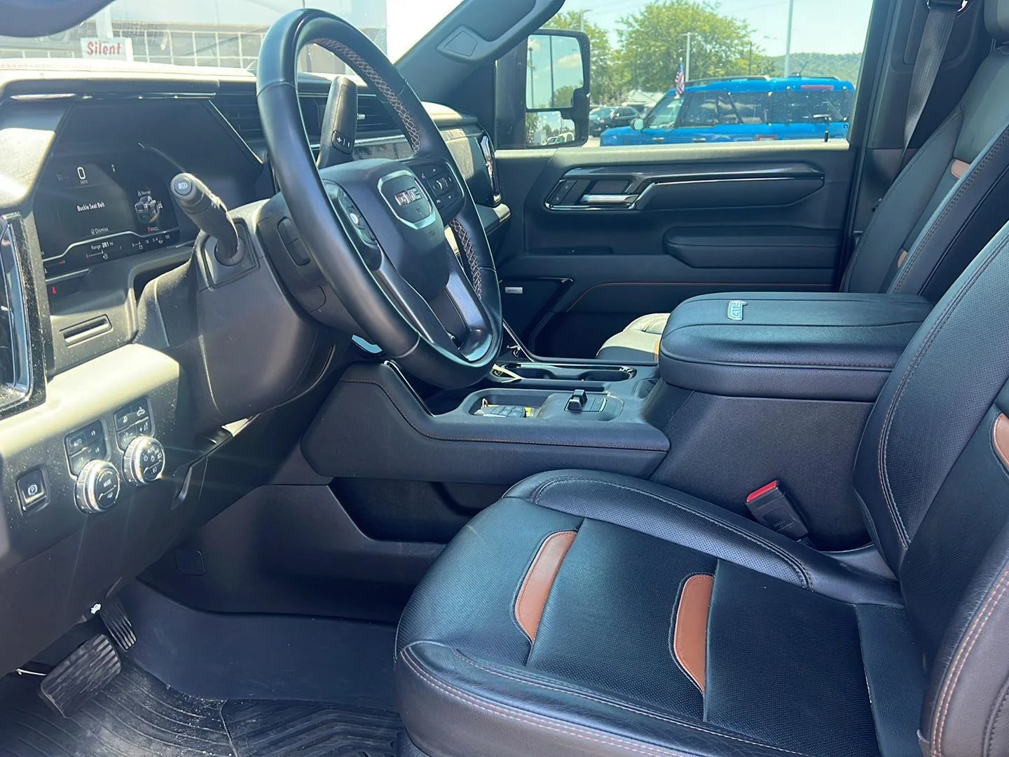 Used 2024 Volcanic Red Tintcoat GMC AT4 image 22