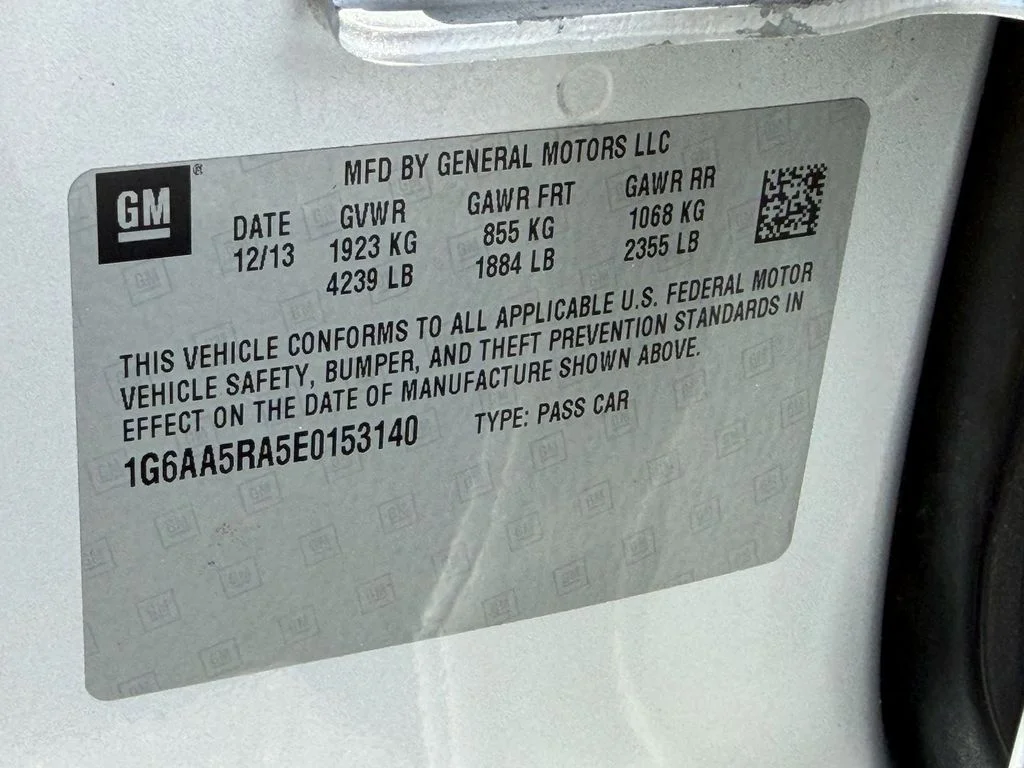 Used 2014 Radiant Silver Metallic Cadillac 2.5L image 18