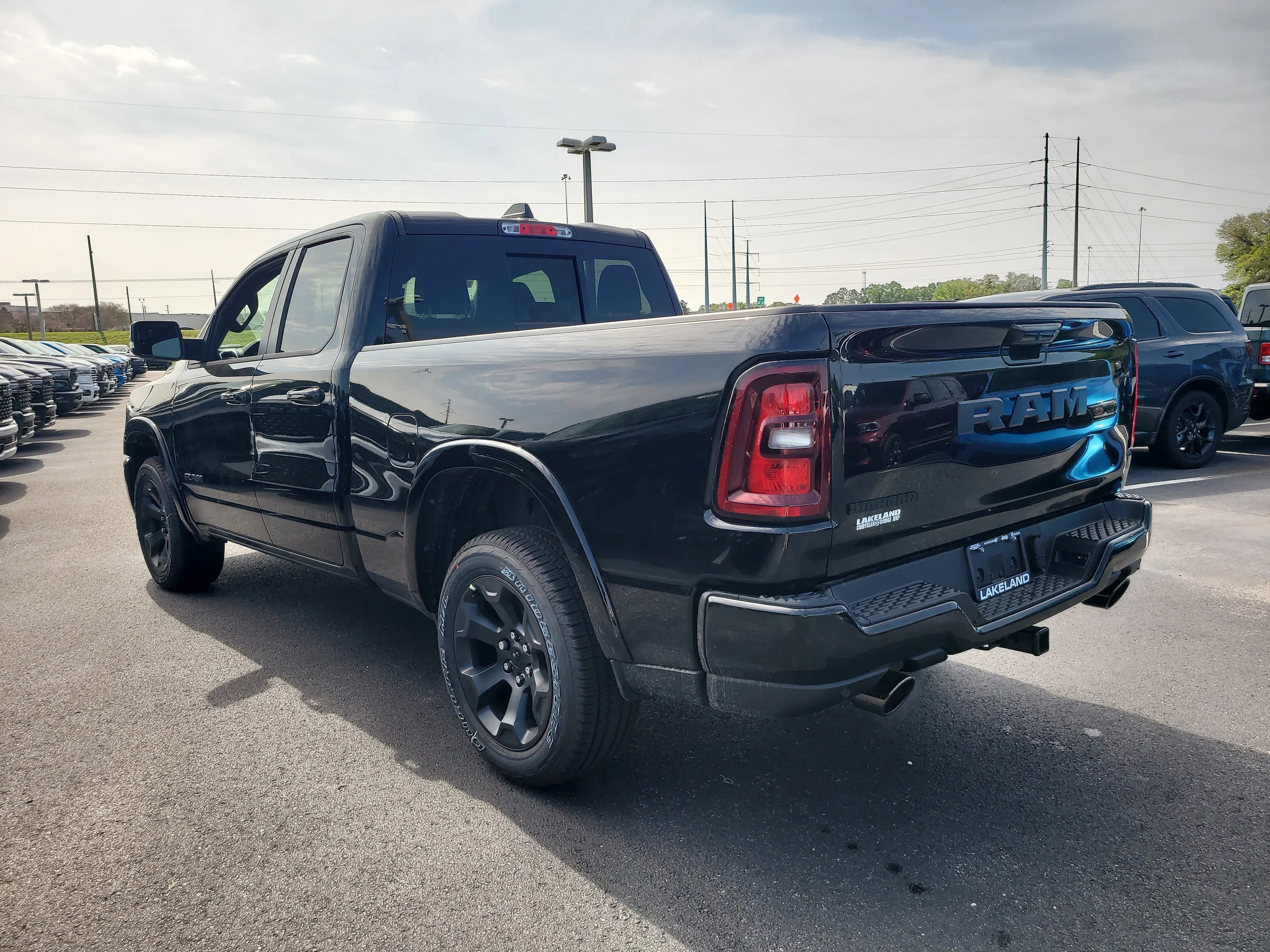 New 2026 Diamond Black Crystal Pearlcoat Ram Big Horn image 8