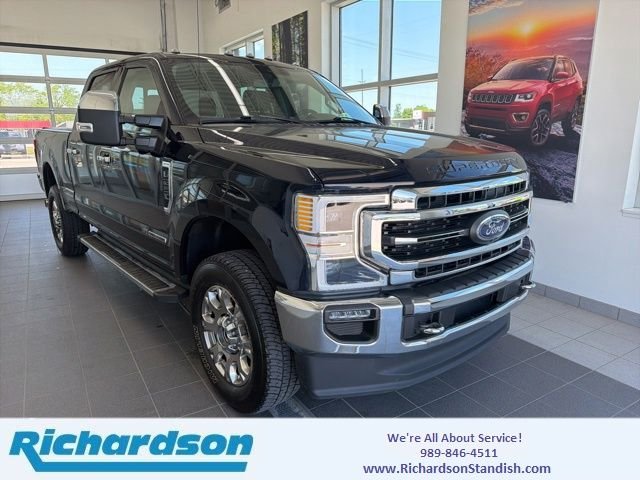 Used 2021 Blue Ford Lariat image 1