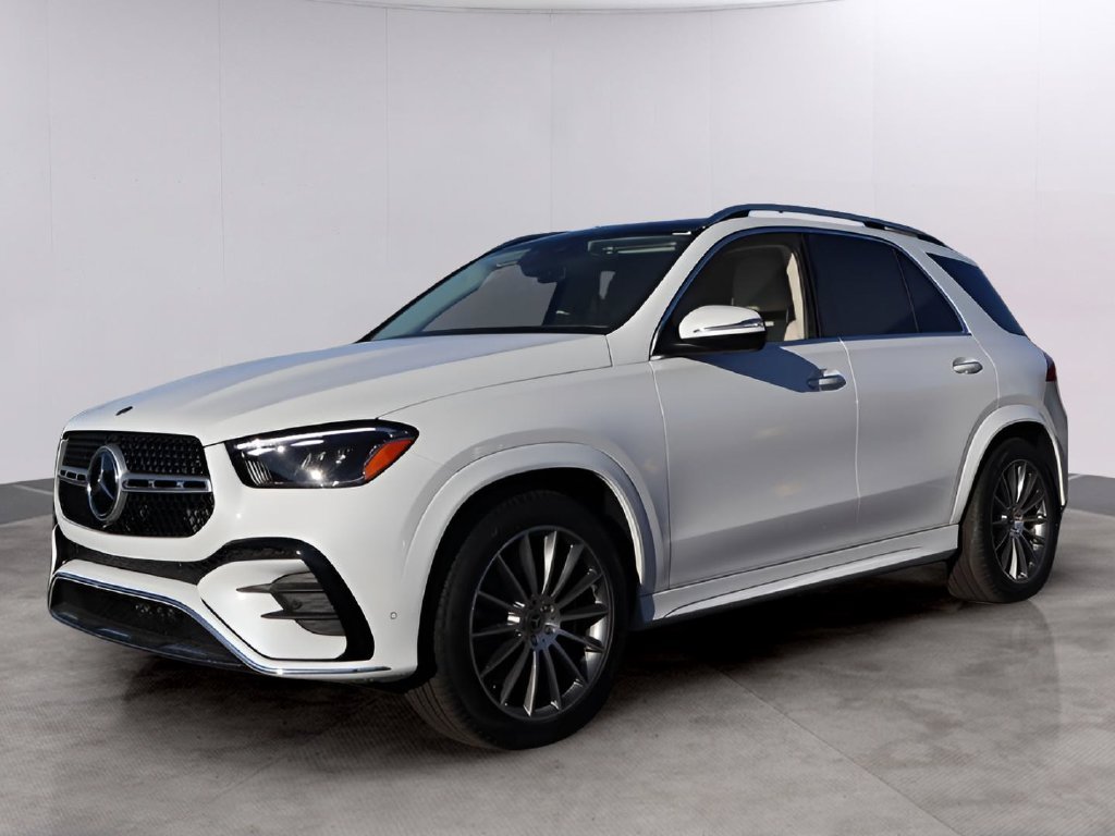 Used 2026 MANUFAKTUR Moonlight White Metallic Mercedes-Benz GLE 350 image 3