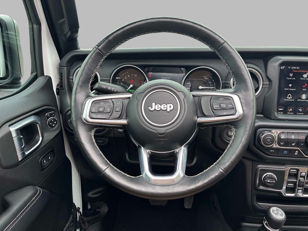 Used 2023 White Jeep Sahara 4xe image 20