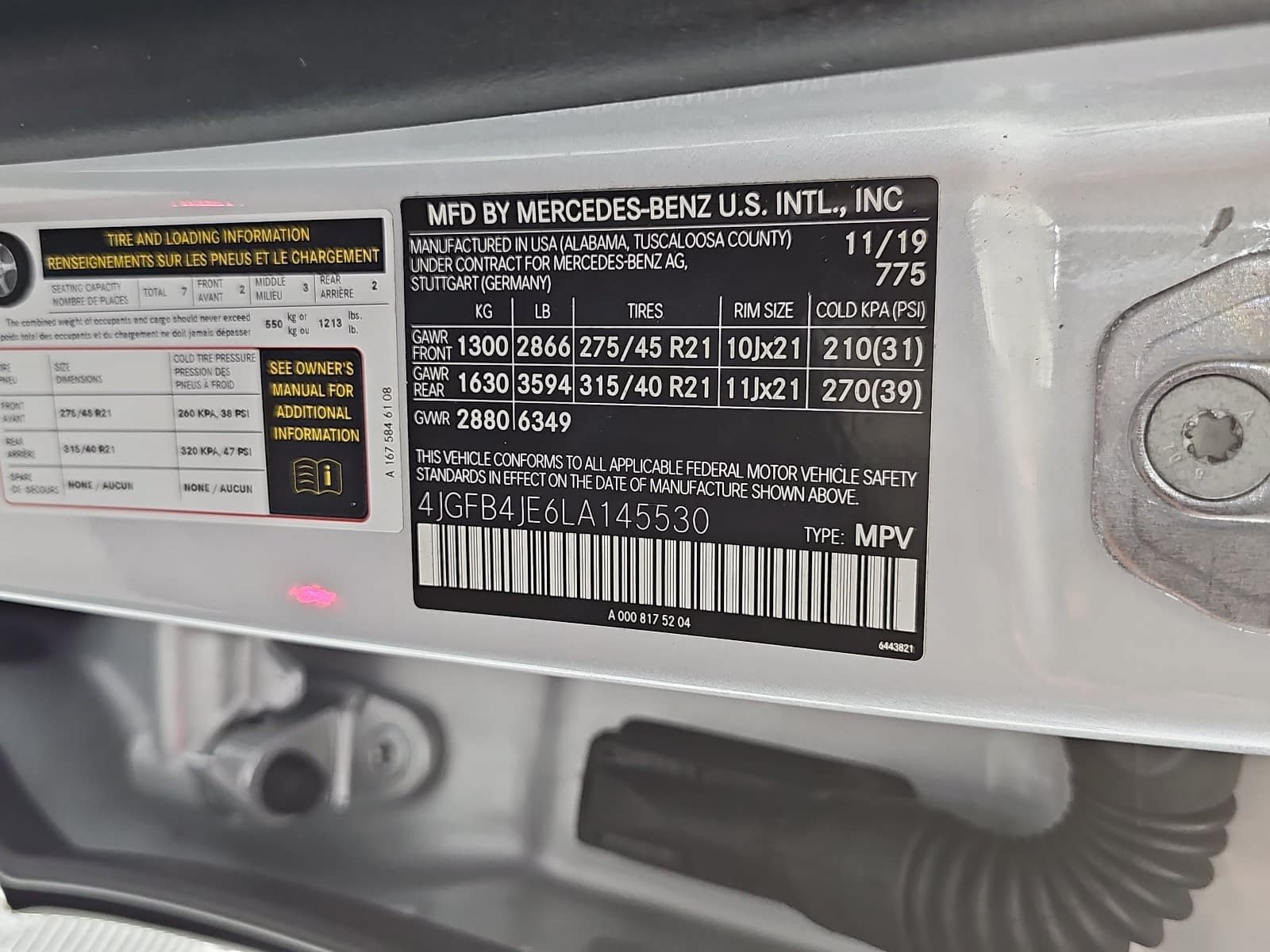 Used 2020 Silver Mercedes-Benz GLE 350 image 34