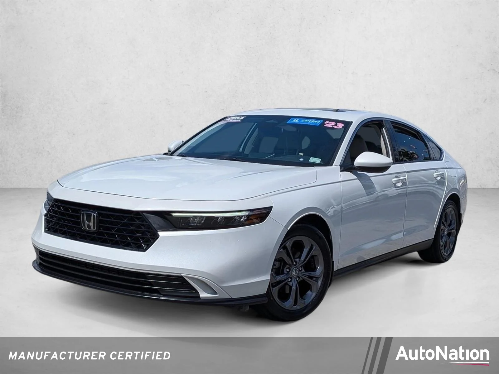 Used 2023 Platinum White Pearl Honda EX image 1