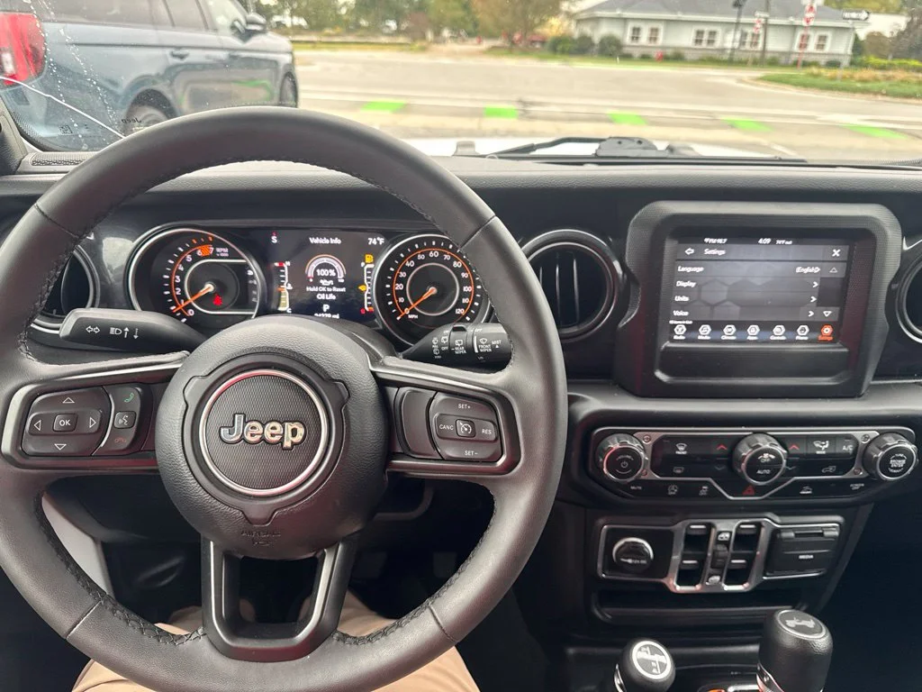 Certified Used 2023 Bright White Clearcoat Jeep Sport image 3