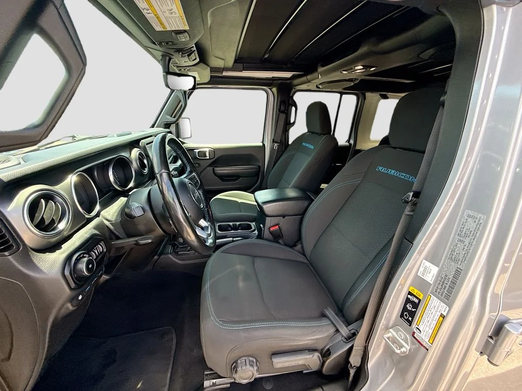 Used 2021 Silver Jeep Unlimited Rubicon 4xe image 23