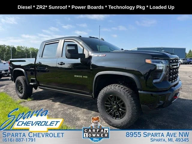 Used 2025 Black Chevrolet ZR2 image 1