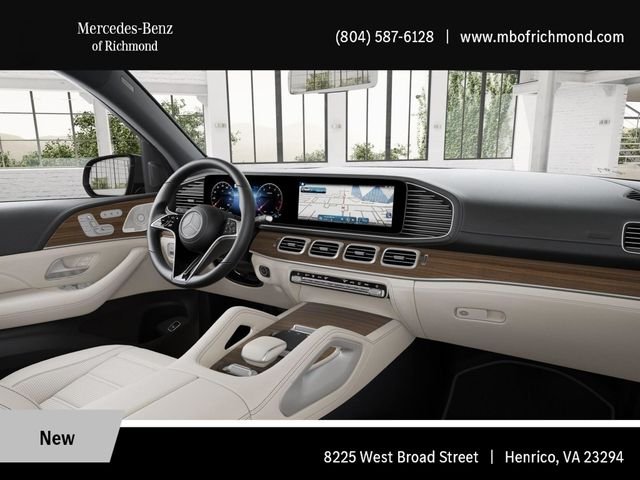 New 2026 MANUFAKTUR Moonlight White Metallic Mercedes-Benz GLE 580 image 6