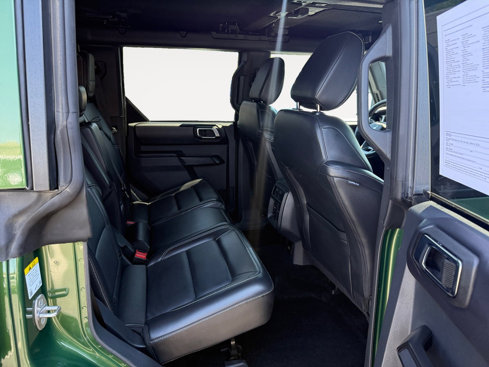 Certified Used 2025 Green Metallic Ford Outer Banks image 18