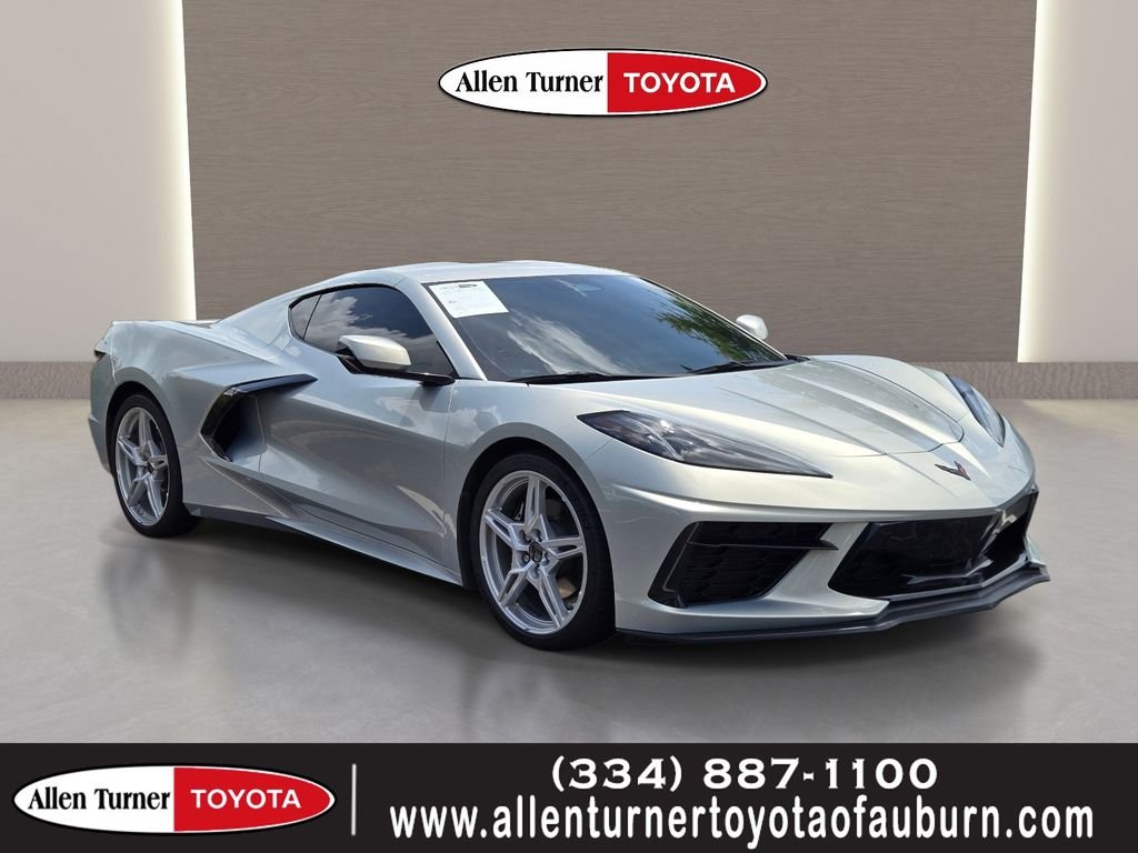 Used 2024 Silver Chevrolet Stingray image 1