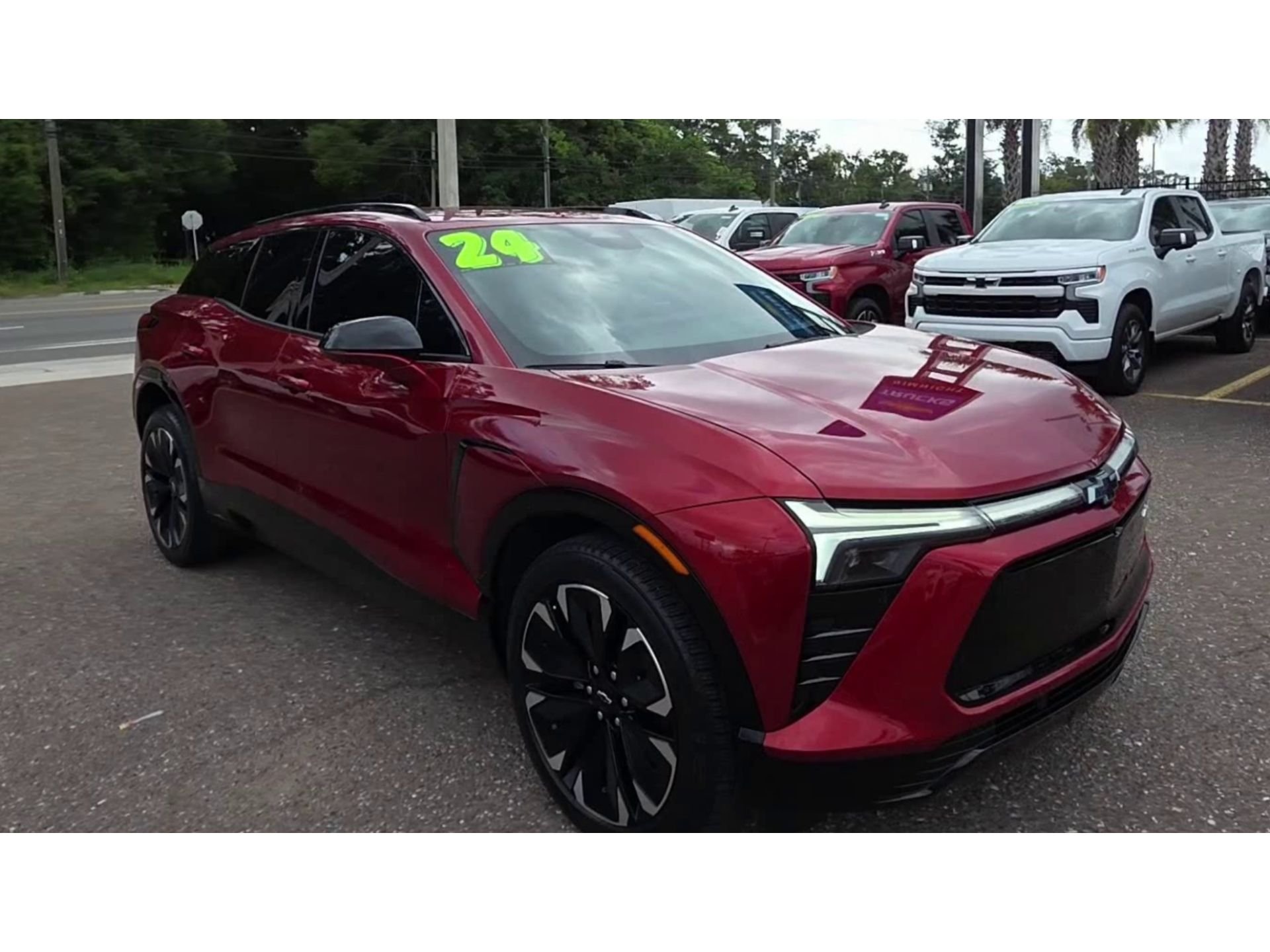 Used 2024 Chevrolet Blazer EV RS with VIN 3GNKDCRJ1RS278963 for sale in Jacksonville, FL
