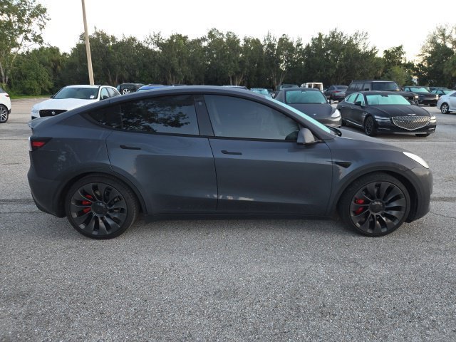 Used 2023 Midnight Silver Metallic Tesla Performance image 6