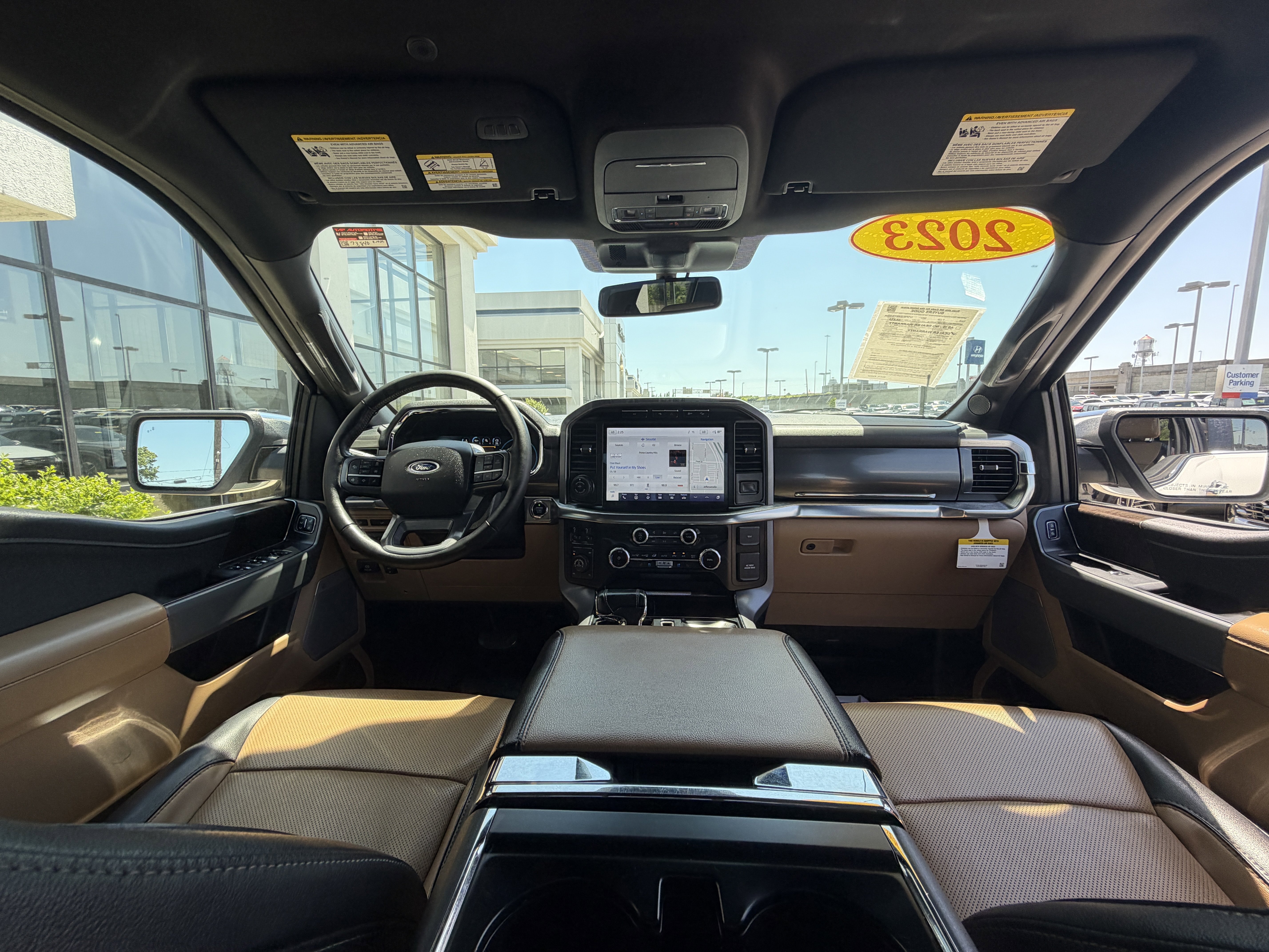 Used 2023 Oxford White Ford LARIAT image 26
