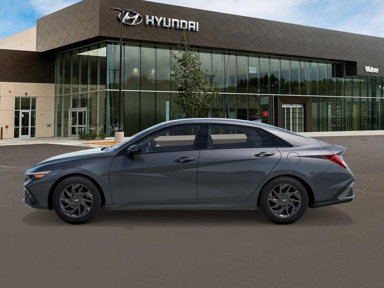 New 2026 Ecotronic Gray Hyundai Blue Sedan FWD image 21