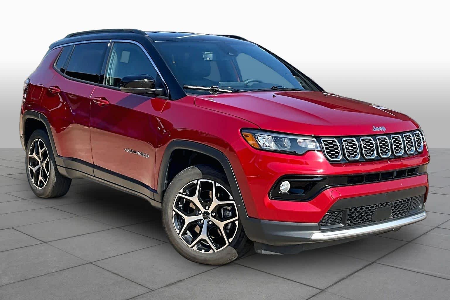 Used 2025 Red Hot Pearlcoat Jeep Limited image 3