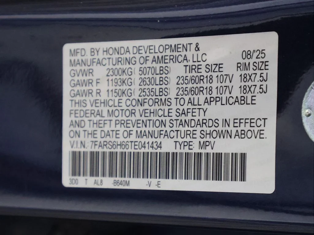 Certified Used 2026 Blue Metallic Honda TrailSport image 58