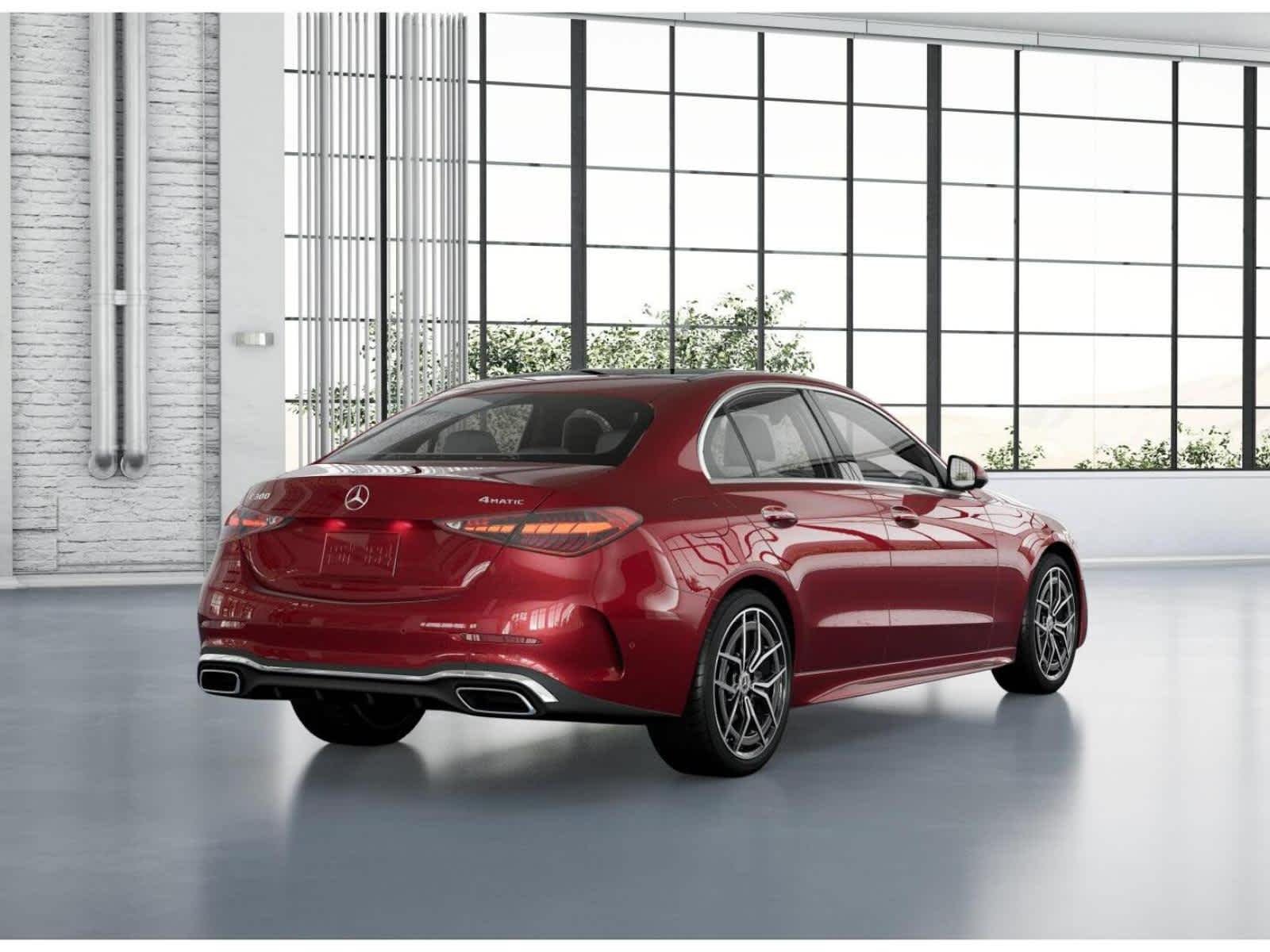 New 2026 MANUFAKTUR Patagonia Red Metallic Mercedes-Benz C 300 image 21