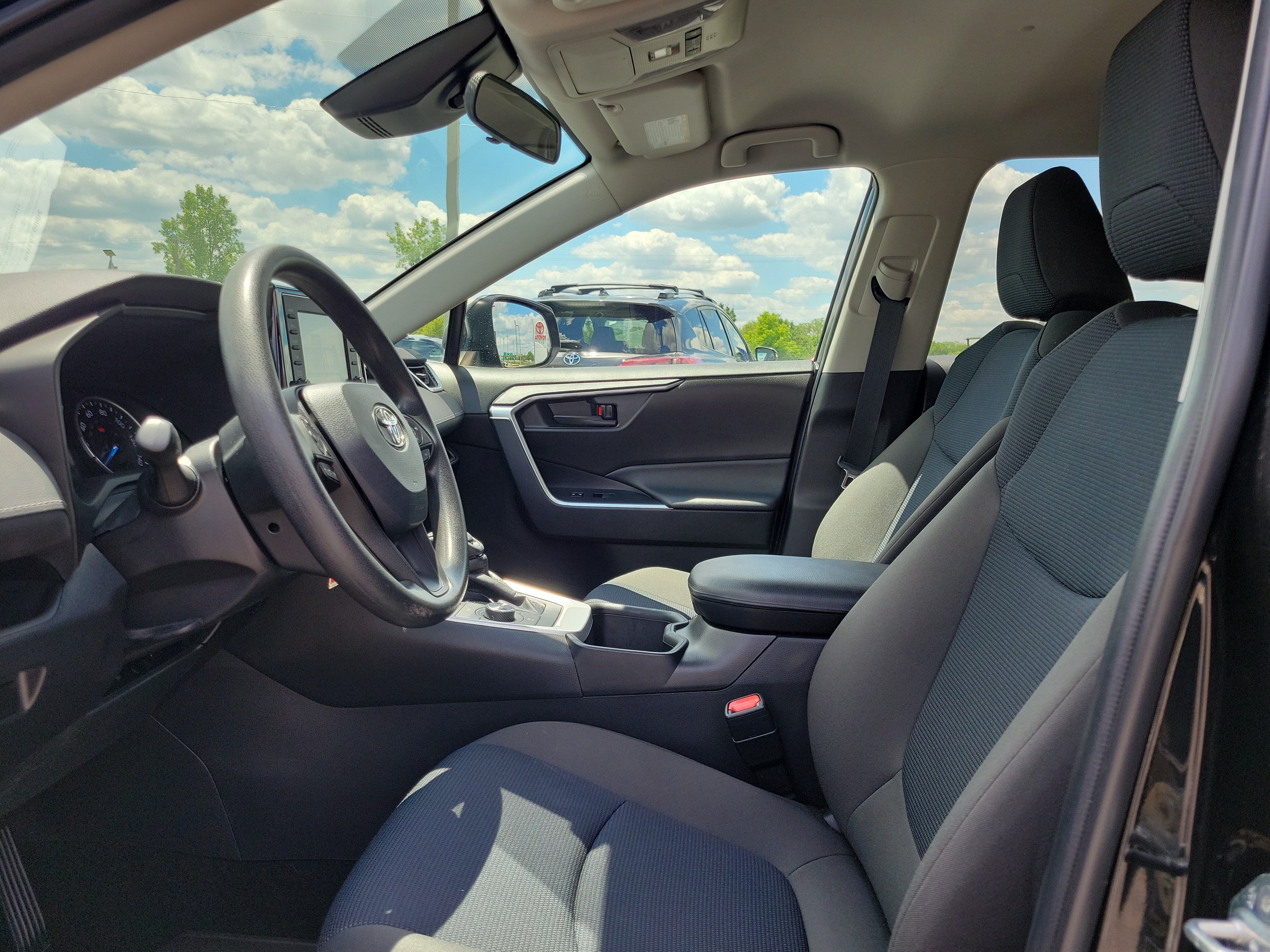 Certified Used 2022 Midnight Black Metallic Toyota LE image 15