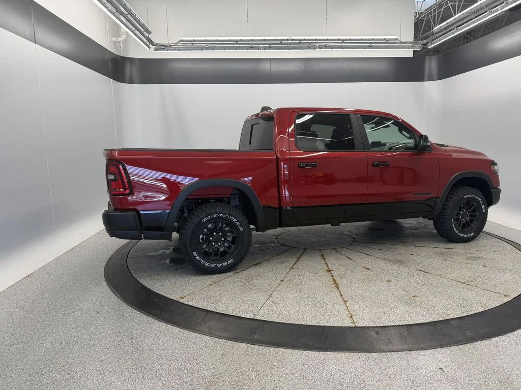 New 2026 Molten Red Pearl-Coat Exterior Paint Ram Rebel image 8