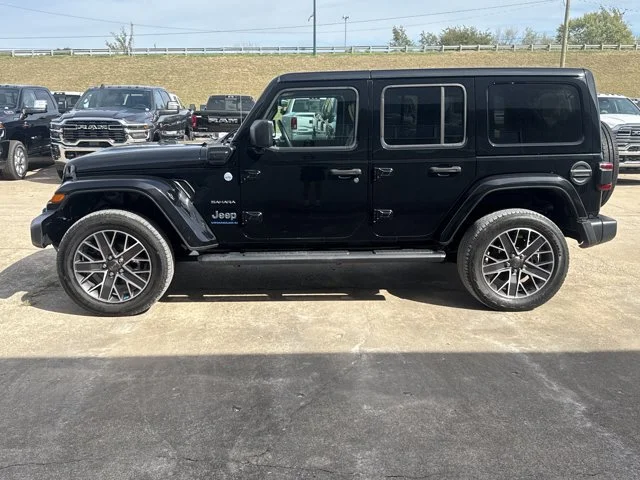 Used 2023 Black Jeep Sahara 4xe image 12