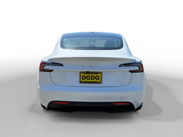 Used 2025 Pearl White Multi-Coat Tesla Long Range image 4
