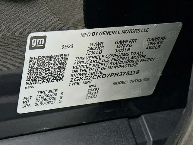 Certified Pre-Owned 2023 GMC Yukon AT4