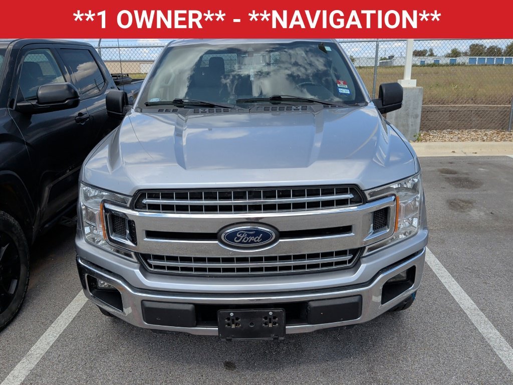 Used 2020 Iconic Silver Metallic Ford XLT image 2