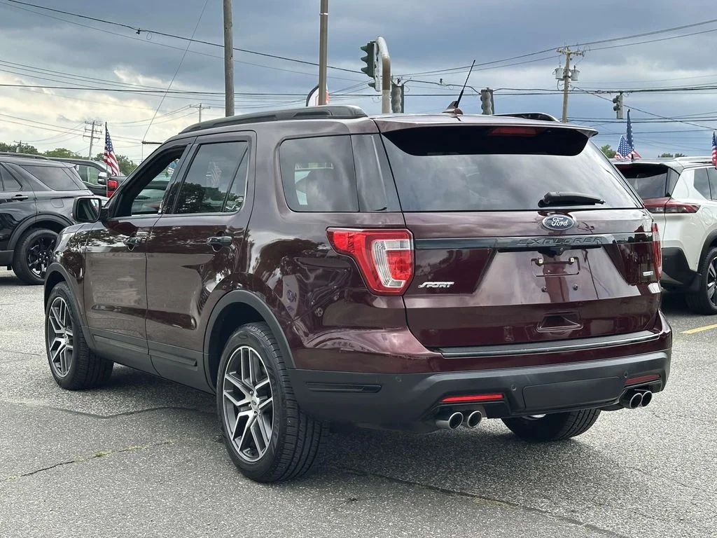 Used 2018 Burgundy Ford Sport image 7