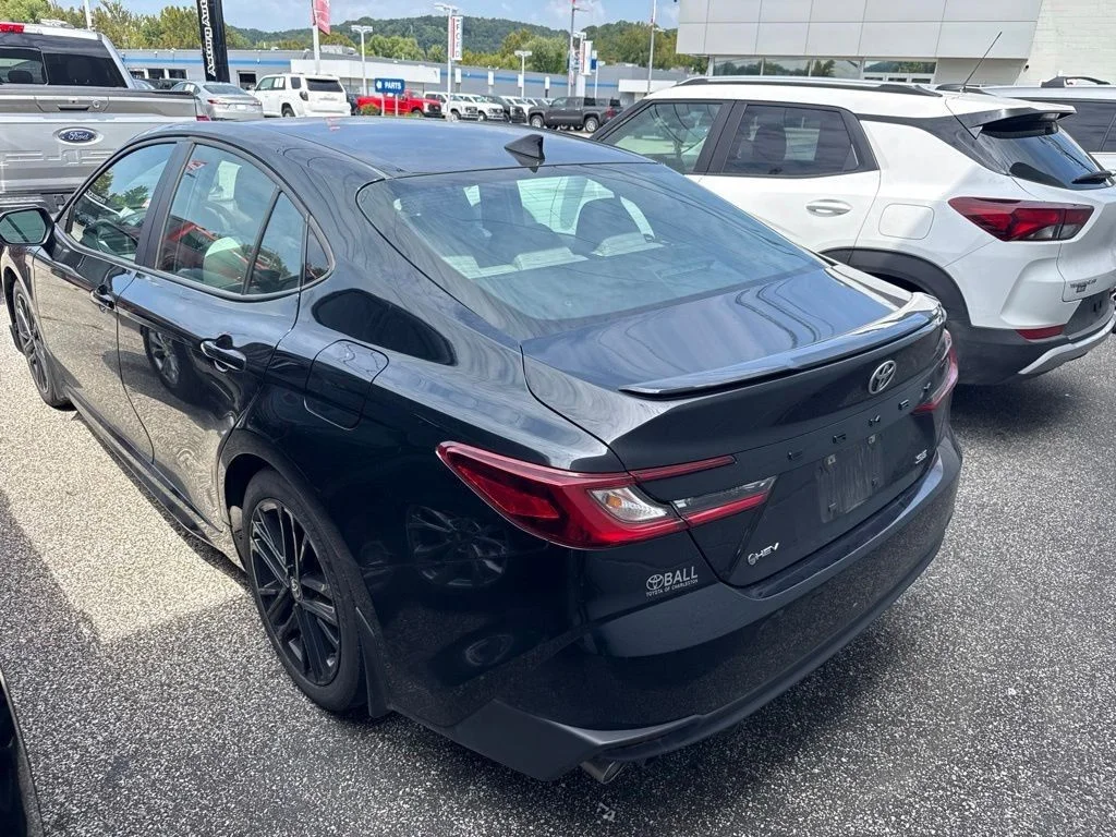 Used 2025 Black Toyota SE image 4