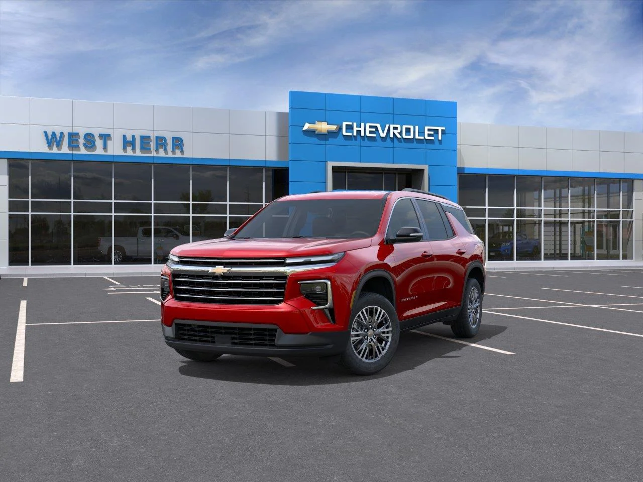 New 2026 Radiant Red Tintcoat Chevrolet LT image 8