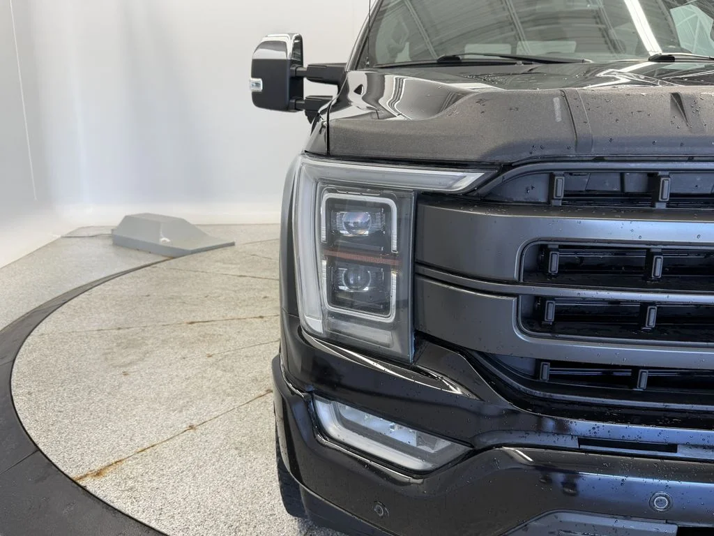 Certified Used 2021 Black Ford Lariat image 4