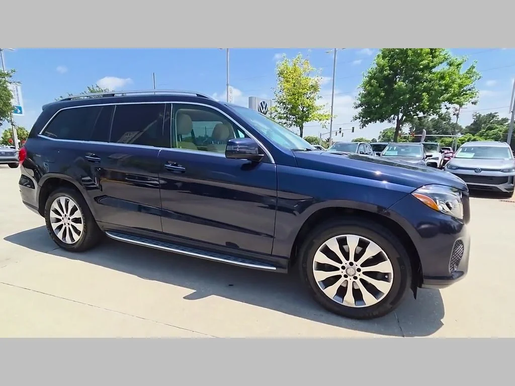 Used 2017 Blue Mercedes-Benz GLS 450 image 39