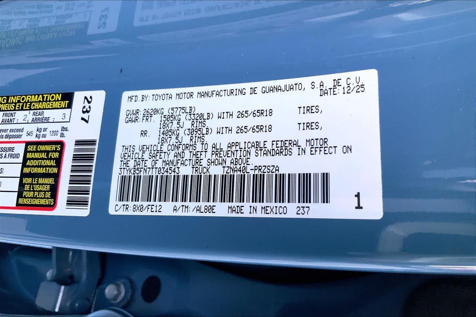 Used 2026 Heritage Blue Toyota TRD Sport image 29