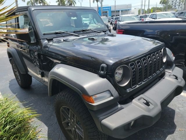 Used 2024 Black Jeep Sport S image 1