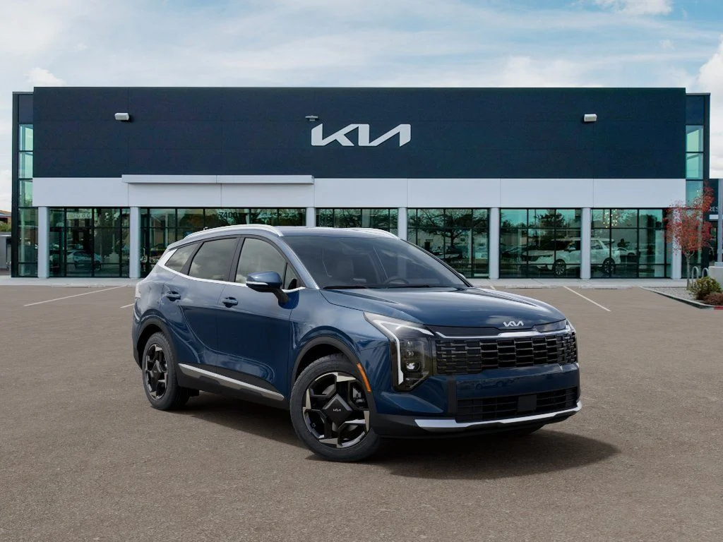 New 2027 Blue Kia EX image 8
