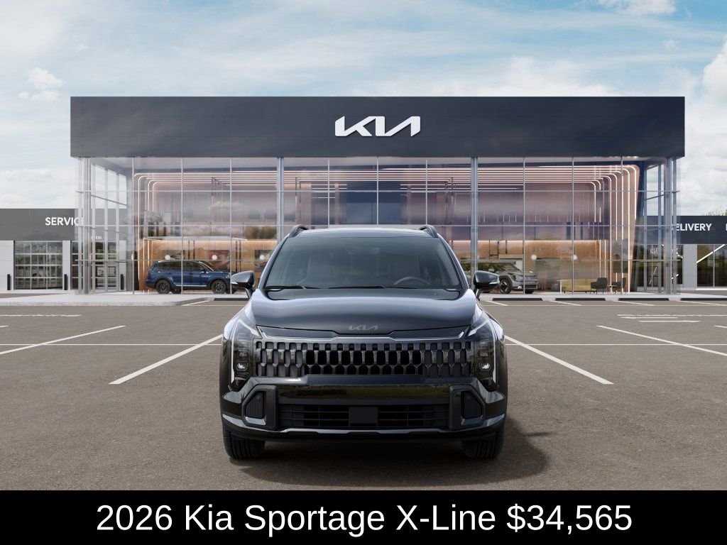New 2026 Ebony Black Kia X-Line image 3