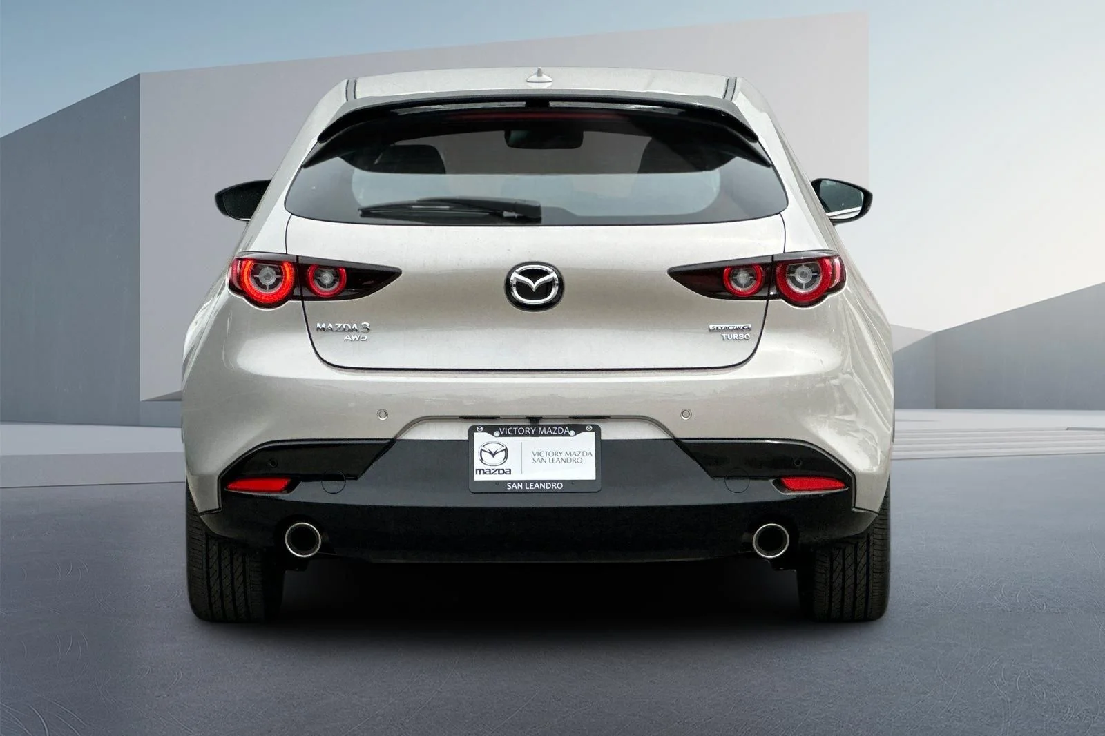 New 2026 Platinum Quartz Metallic Mazda 2.5 Turbo Premium Plus AWD image 4
