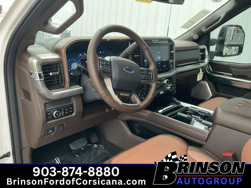 New 2026 Star White Metallic Tri-Coat Ford F-350® King Ranch® image 13