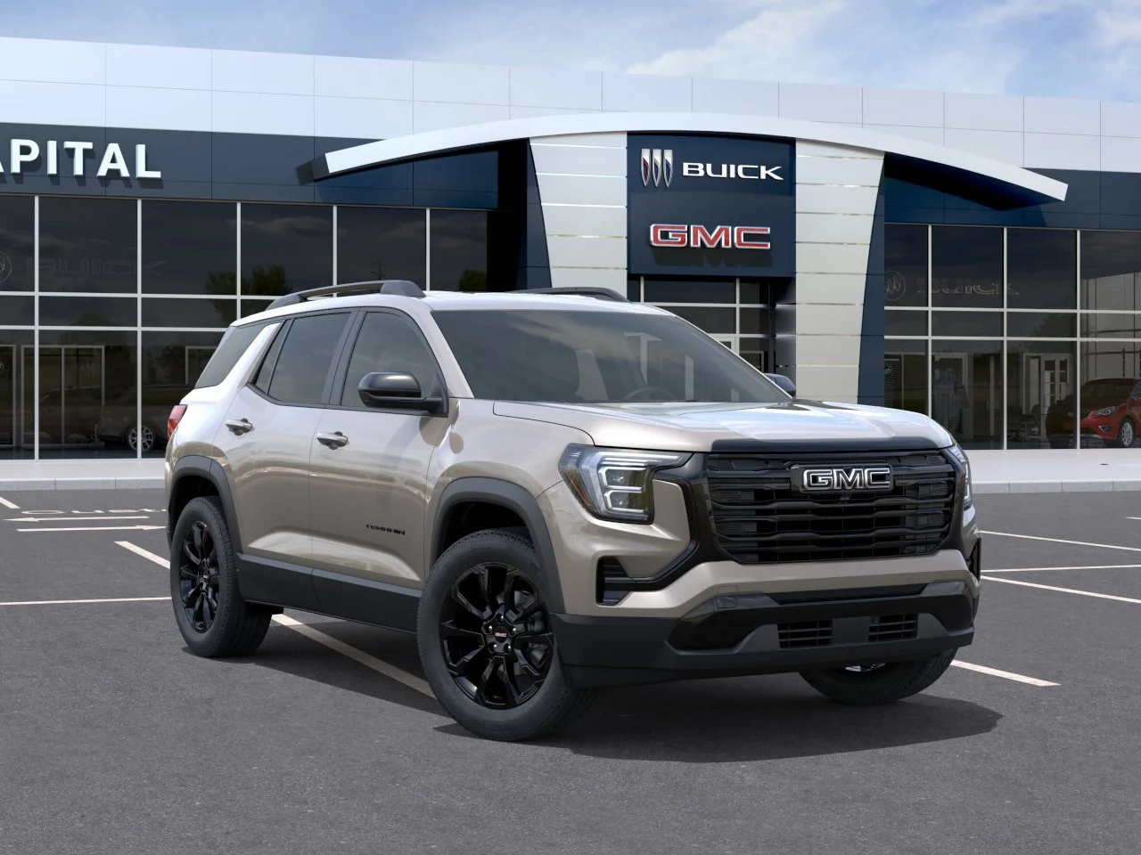 New 2027 Riverstone Metallic GMC AWD Elevation image 7
