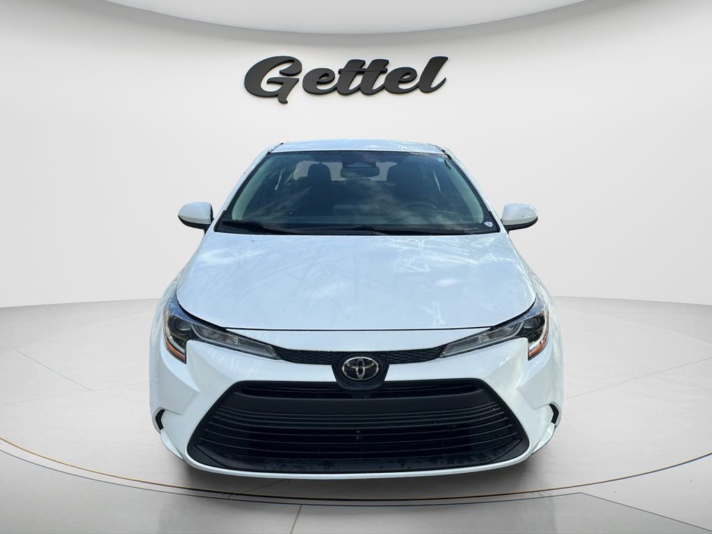 Certified Used 2024 White Toyota LE image 2