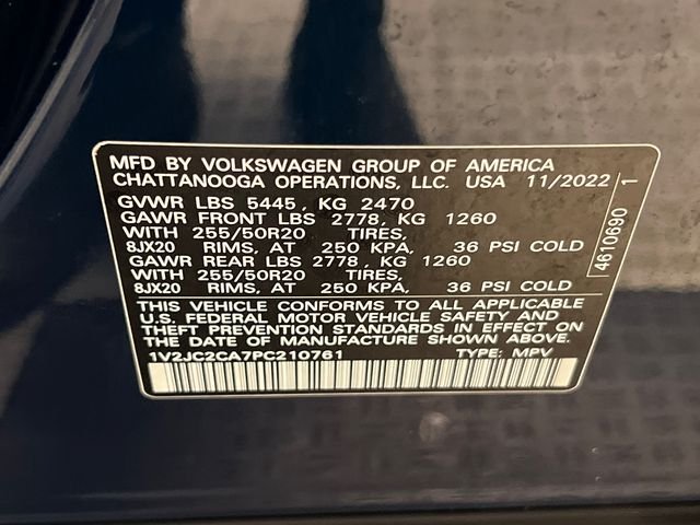 Certified Used 2023 Blue Volkswagen 2.0T SE w/Technology image 30