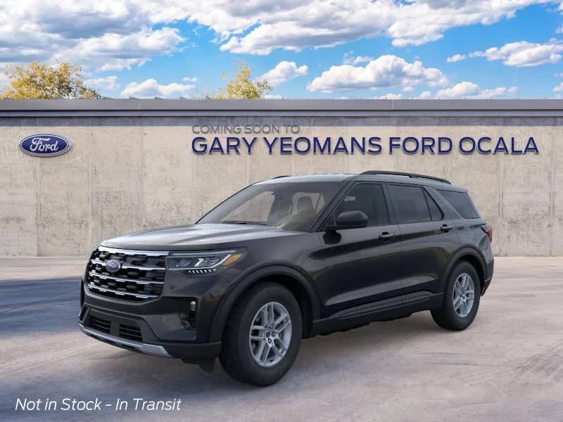 New 2026 Agate Black Metallic Ford Active image 1