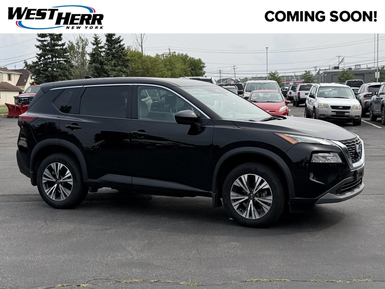 Used 2023 Super Black Nissan SV image 1