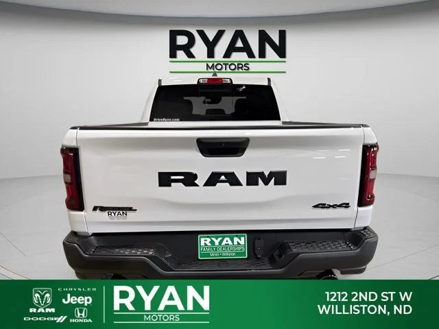 New 2026 Bright White Clear-Coat Exterior Paint RAM Rebel image 8