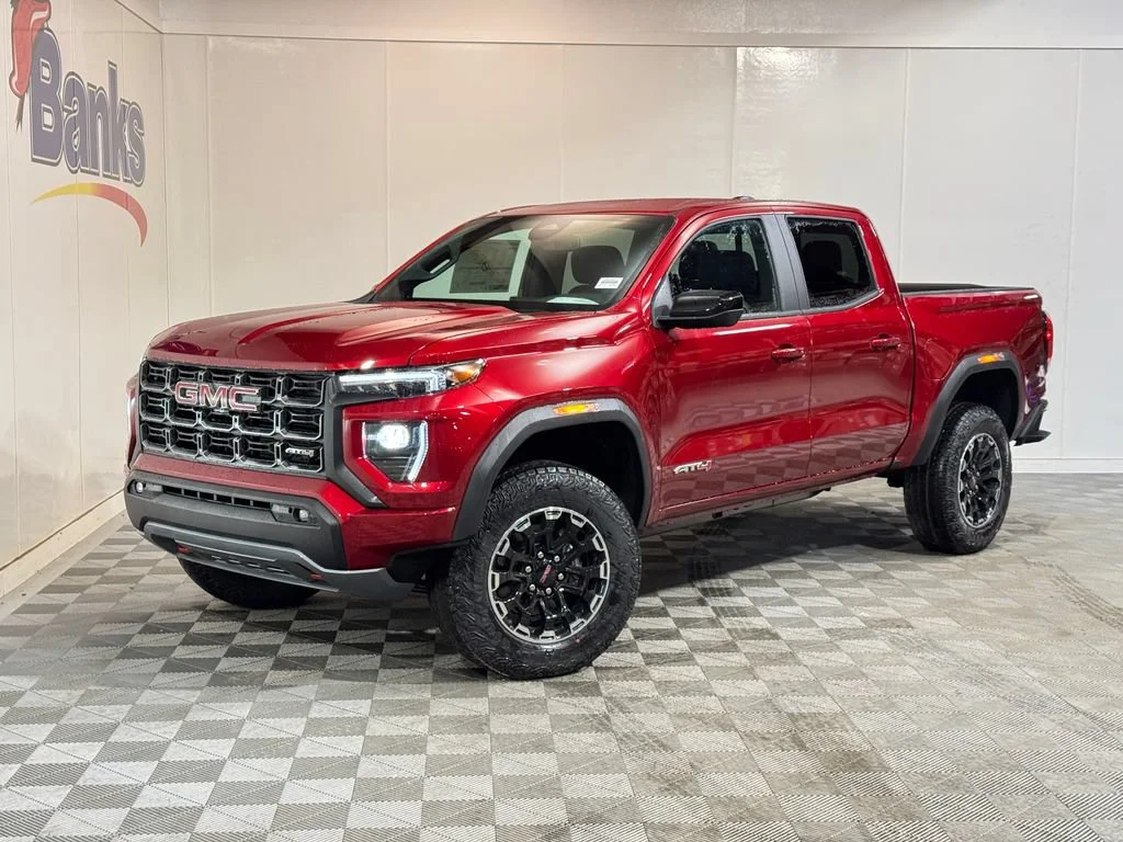 New 2026 Volcanic Red Tintcoat GMC AT4 image 2