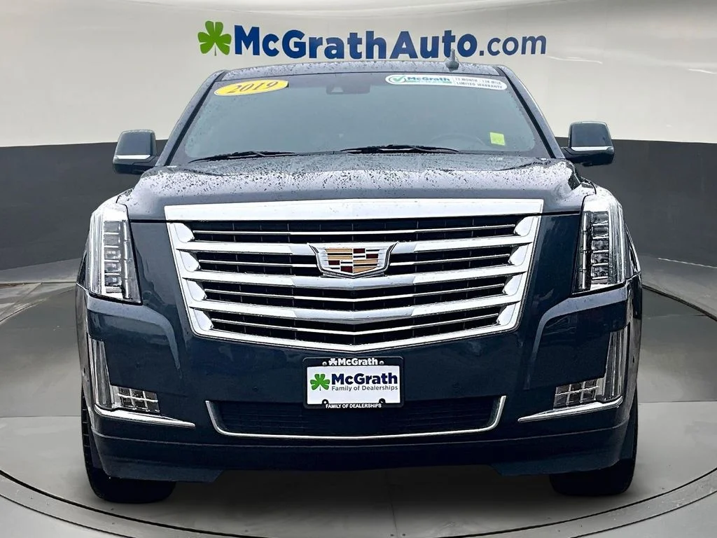 Used 2019 Gray Cadillac Platinum Edition image 2