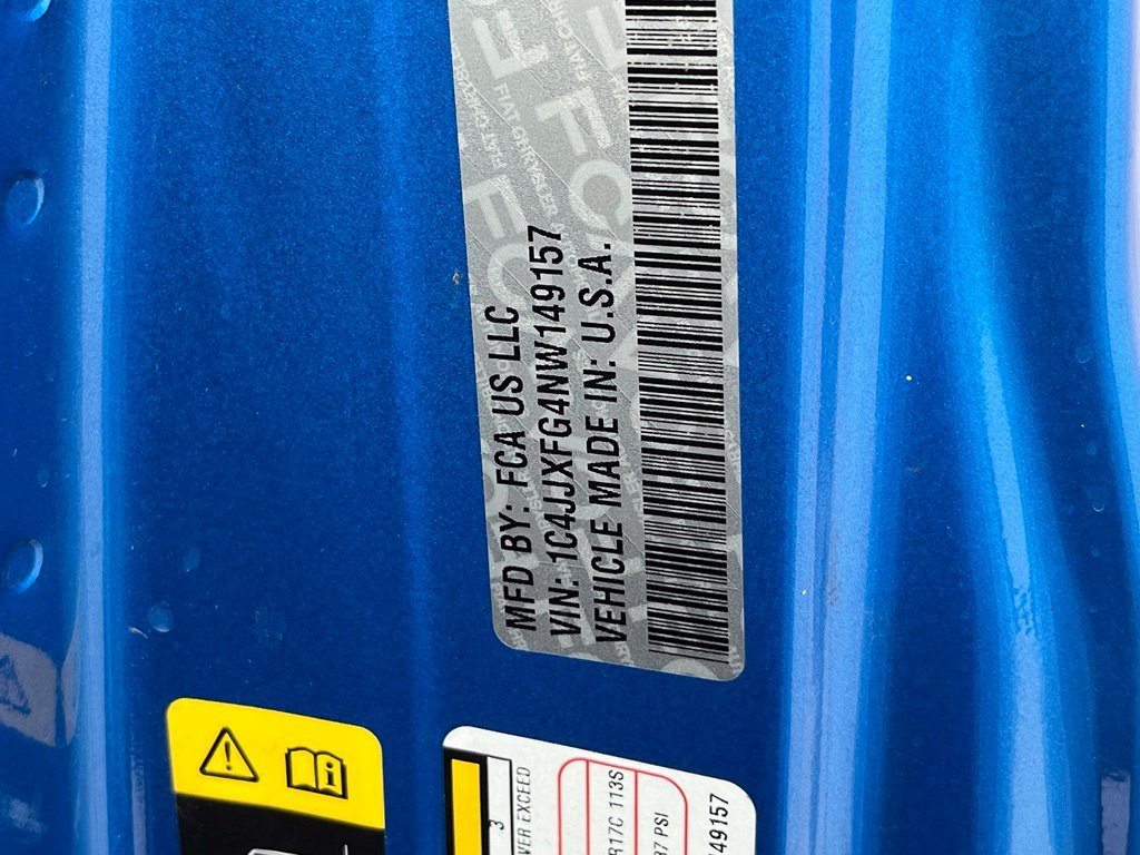 Used 2022 Blue Jeep Unlimited Rubicon image 24