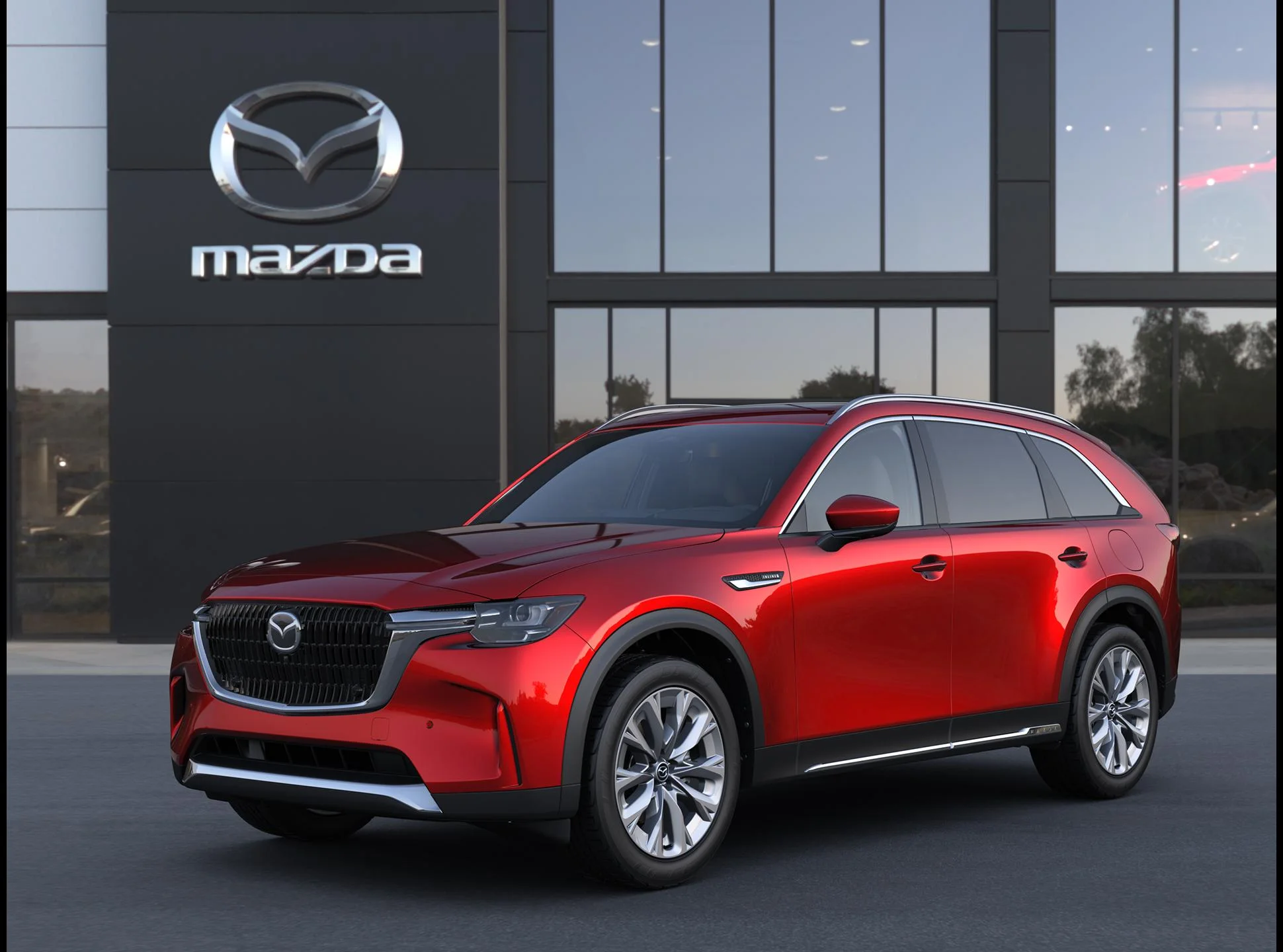 New 2026 Soul Red Crystal Metallic Mazda 3.3 Turbo Premium Plus AWD image 1