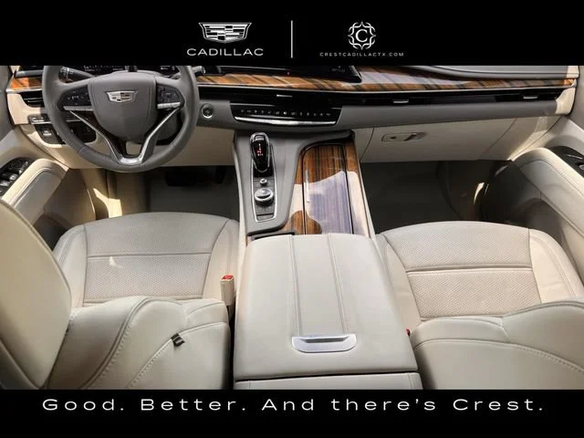 Used 2023 Crystal White Tricoat CADILLAC Premium Luxury Platinum image 13