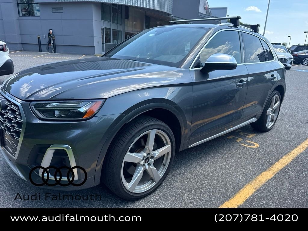 Used 2022 Gray Audi Premium image 2